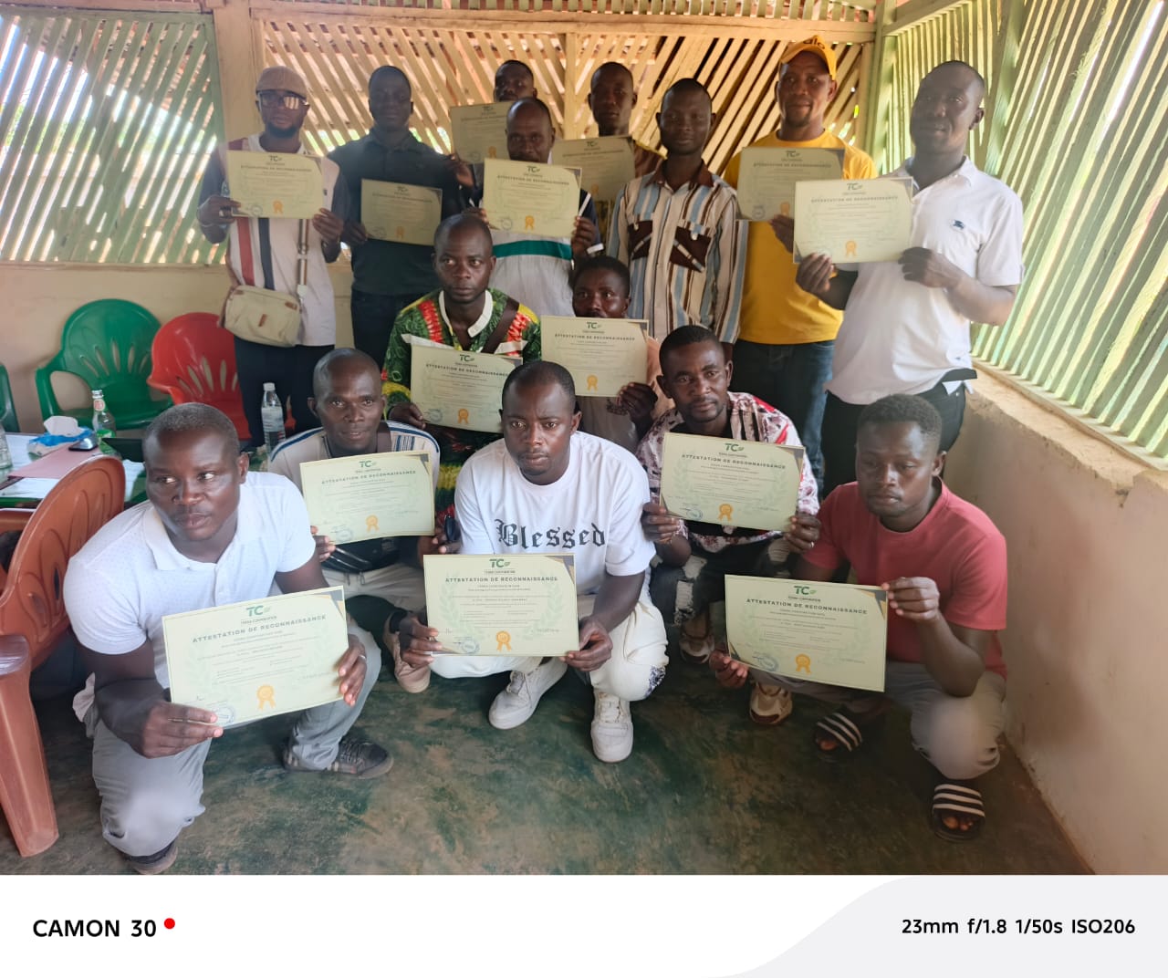 Remise d'attestations